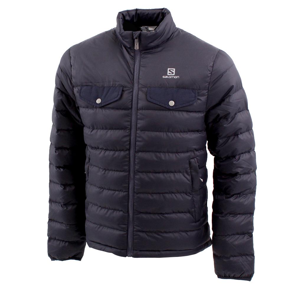 Salomon Israel STORM DOWN M - Mens Jackets - Navy (JUYW-37590)